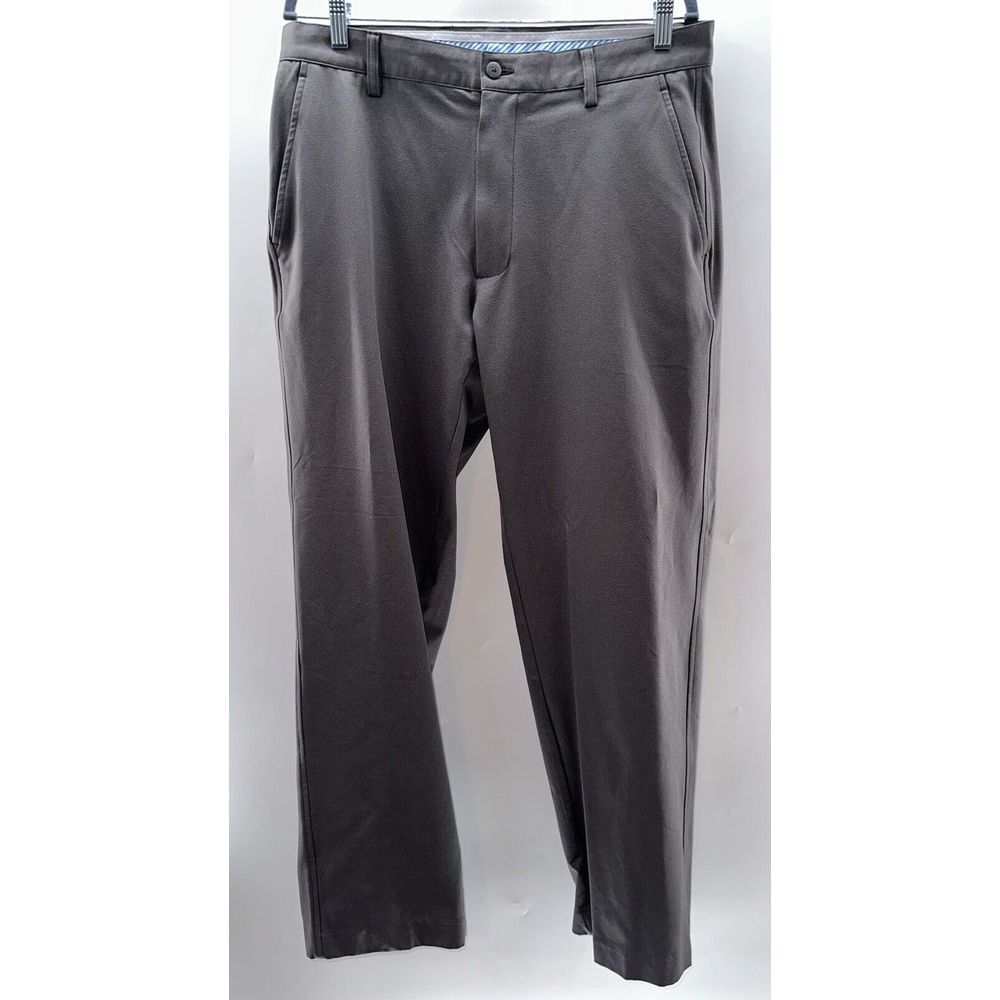 FJ footjoy Mens Performance Golf Pants Size 34x32 Gray - Picture 2 of 8